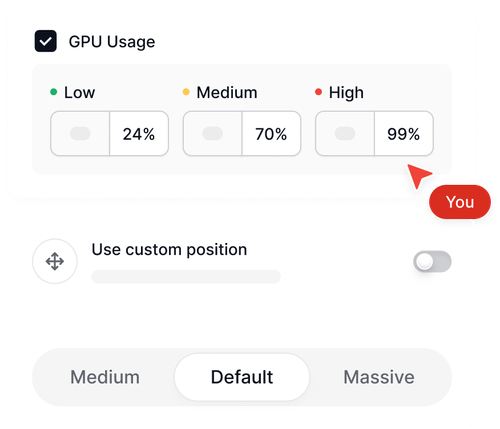 Cleanmeter — Minimalistic Real-Time System Monitor
