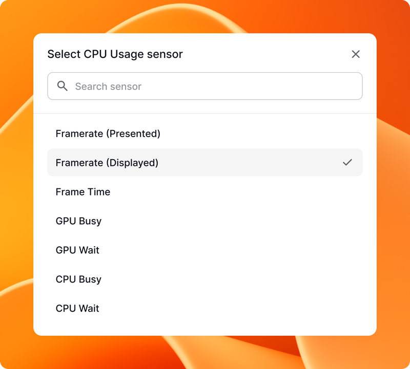 Cleanmeter — Minimalistic Real-Time System Monitor
